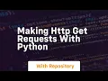 Making http get requests with python