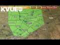 Tracking storms across Central Texas RADAR