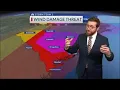 Storms expected Sunday severe weather event likely Monday