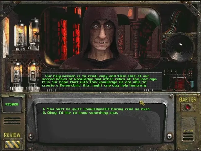 Fallout 2 Talking Heads - Abbot &amp; Captain A. Ron
