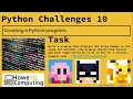 Python challenges level 5 challenge 10