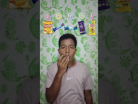 Makan sesuai nama "JORDI"