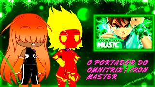 aliens do chaquetrix albedo reagindo ao o portador do omnitrix iron master