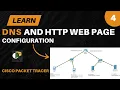 DNS Server Configuration HTTP Web Browser Cisco Packet Tracer