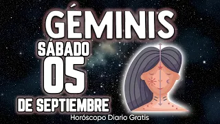 ⛔TEN CUIDADO❌ UN PELIGRO ACECHA☢️ géminis ♊ Horóscopo diario 5 DE SEPTIEMBRE 2026🔮 horóscopo de hoy