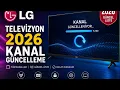 16 Agustos Uydu Degisikligi Frekans ve Kanal Ayarlama Nasil Yapilir LG TV