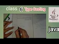 Implicit type casting in java programming language in telugu java programming language telugu