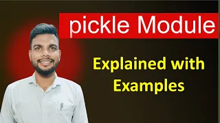 Pickle Module in Python Explained in Hindi Save Load Python Objects Beginners to Pro