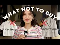 CLOTHING ITEMS NOT WORTH PURCHASING Ep 1 What NOT To Buy