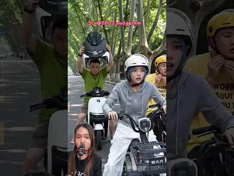 BODY MOTOR JADI HELM 🤣@2002_dodgeram #funny #comedy #viral