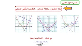العدد المشتق والتقريب التآلفي المحلي ومعادلة المماس 