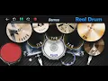 Lagu Dj Cinta Dari Sebrang II Remix II Real drum Cover 🥁