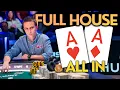 FULL HOUSE on the Flop with Trip ACES for 5 000 000 at the WPT Final Table