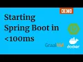 Starting Spring Boot in less than 100ms startup time Spring Native Example GraalVM