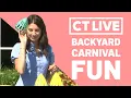 CT LIVE Backyard carnival games for summer family fun