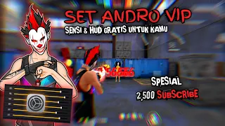 Download SET ANDRO VIP || FREE SPESIAL 2,5K SUBS || AIM LOCK KE KEPALA MUSUH 🥶 MP3