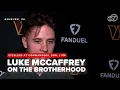 Commanders rookie Luke McCaffrey on the brotherhood