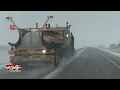 Slick road conditions in south central South Dakota