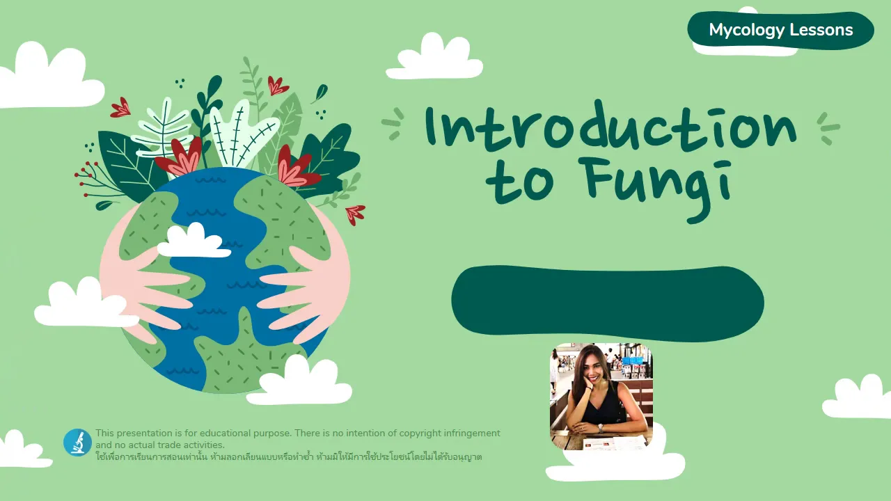 MycologyLesson: Introduction to fungi (LKW)