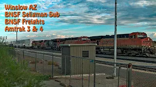 Winslow AZ BNSF Seligman Sub MP 285 3 - East SouthWest RailCams LIVE
