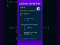 C Programming Can You Solve This CODE