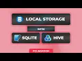 Implementing local storage with Hive and Sqlite - Foundation Flutter Tutorial Part