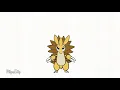 Lagu Pokemon animation - Sandshrew evolution