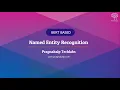 Demo of NLP Based Named Entity Recognition NER using BERT