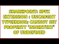 Sharepoint Spfx extension Uncaught TypeError Cannot set property innerText of undefined