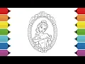 Coloring Disney Princess Belle Coloring Page
