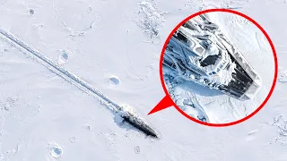 Something Strange Was Spotted in Antarctica - It Looks Like a Ship