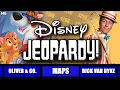 Disney Jeopardy Quiz • 26 Clue Game • Test your Knowledge