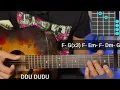 Adhure Hum - Suzonn | Guitar Lesson | Easy Chords |