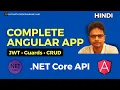 Build a Complete Angular App for ASP NET Core Web API Login JWT Guards CRUD