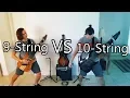 9-string vs 10-string Metal Riffs Down A Fourth