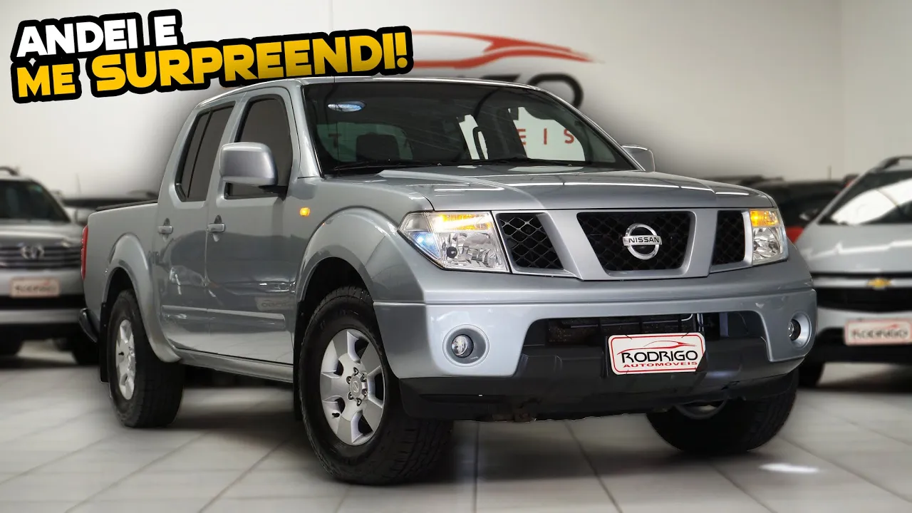 UMA PICKUP DIESEL POR PREÇO DE POPULAR 0KM! Andei na NISSAN FRONTIER 2009 da Rodrigo Automóveis!