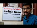 Switch Case Conditional Statements C Language in Telugu Lecture 7 Vamsi Bhavani