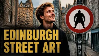 Edinburgh s CRAZIEST Traffic Signs The Secret Art of Clet Abraham