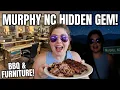 Murphy NC Hidden Gem BBQ Furniture Total Blackout