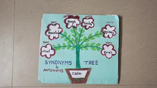 FOR ENGLISH SYNONYMS AND ANTONYMS TREE