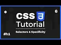 CSS3 Basics Selectors Specificity Lesson 6