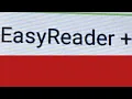 Easy reader Setting up and downloading books