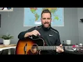 We The Kingdom // Free Amen - - - Acoustic Guitar Lesson/Tutorial [EASY]