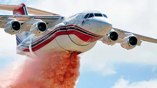 the best firefighting planes in action 