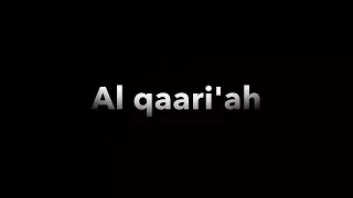 surah al qariah 101 x10 the calamity 