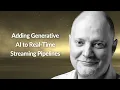 Adding Generative AI to Real-Time Streaming Pipelines Tim Spann Conf42 LLMs 2024