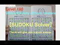 SUDOKU Solver Level 100 of the ultra ultimately difficult masters tutorial OpenCV