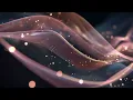 Flowing rose gold wave forms and bokeh effects 4K Motion background loop