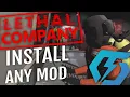 How To Install Mods in Lethal Company Thunderstore Tutorial EASY