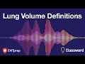 Lung Volume Definitions - EMTprep com